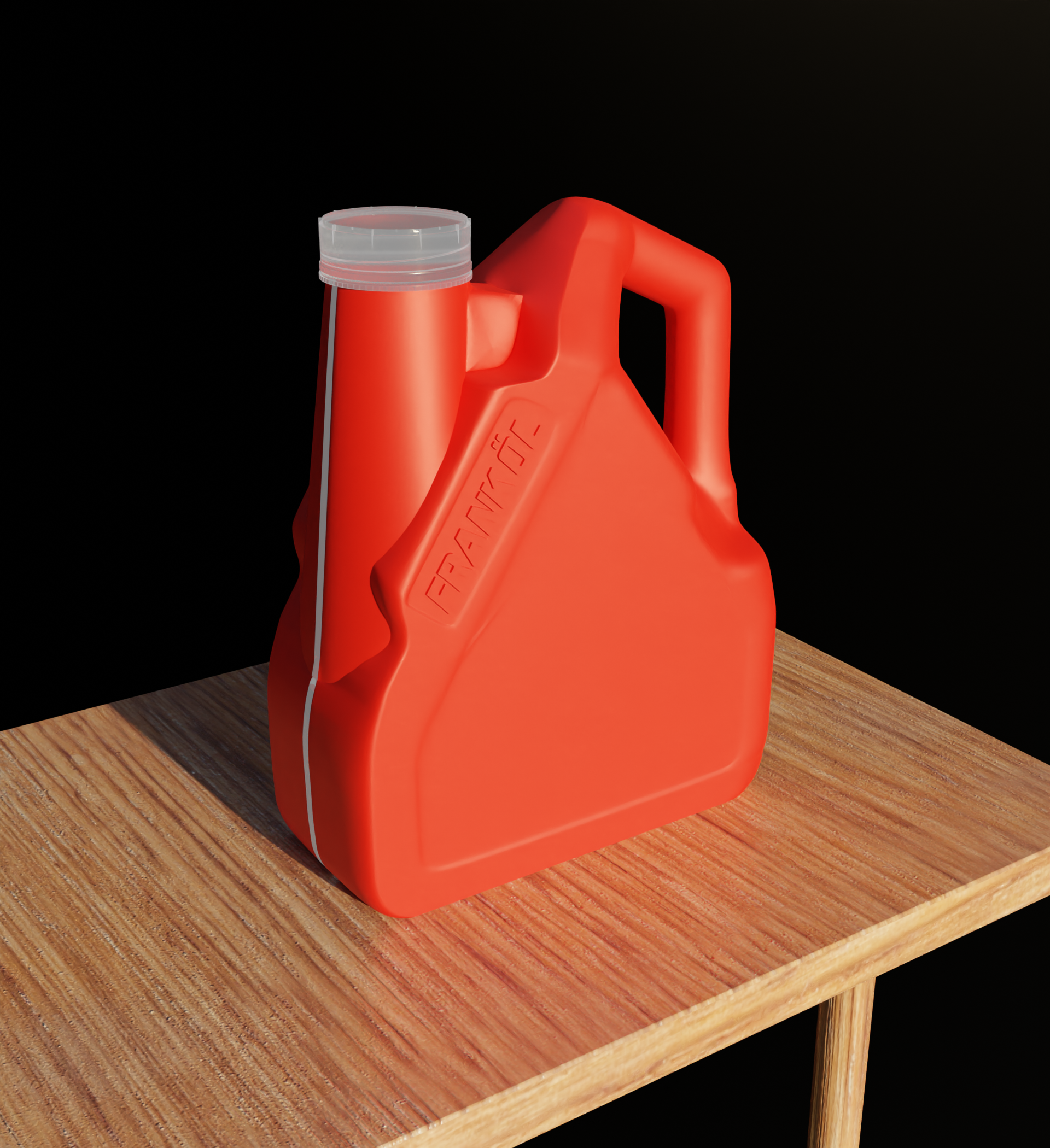 FRANKMÖL Oil Can: 3D Product Visualization